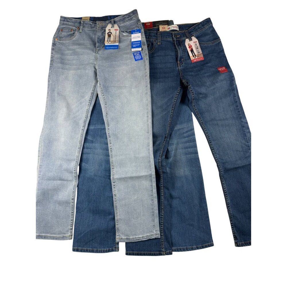 3 Pairs Levis Boys Jeans 511 Fit Performance Size 18